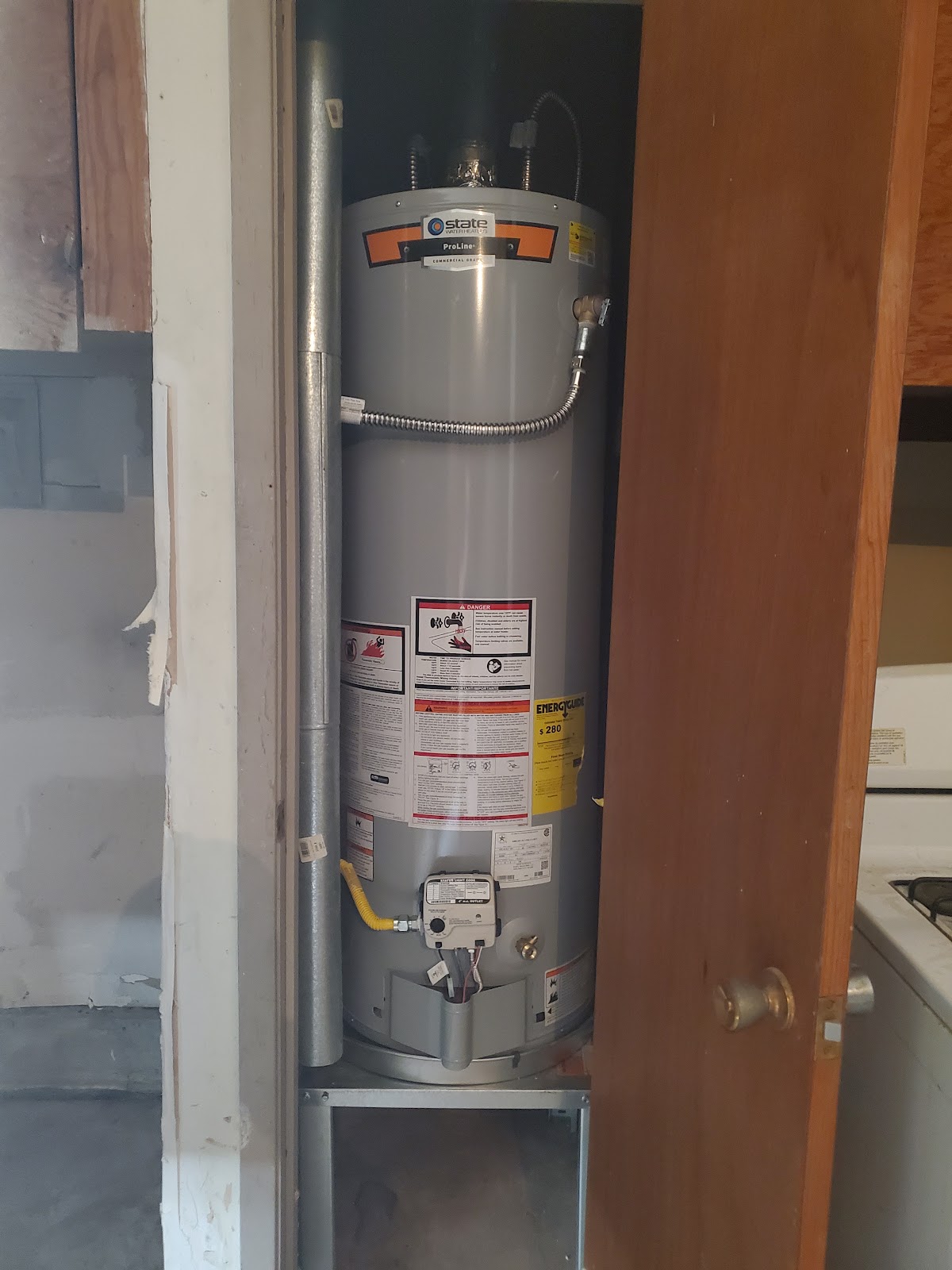 Water heater installs